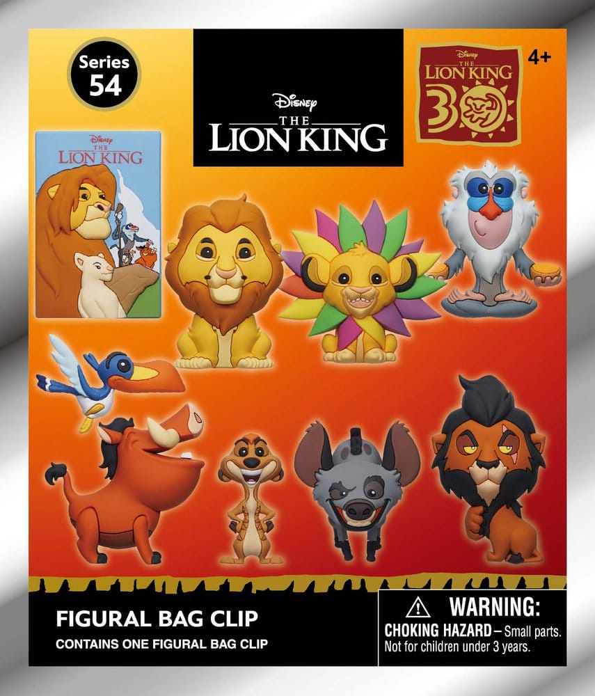 The Lion King 3D PVC Bag Clips Display (24)
