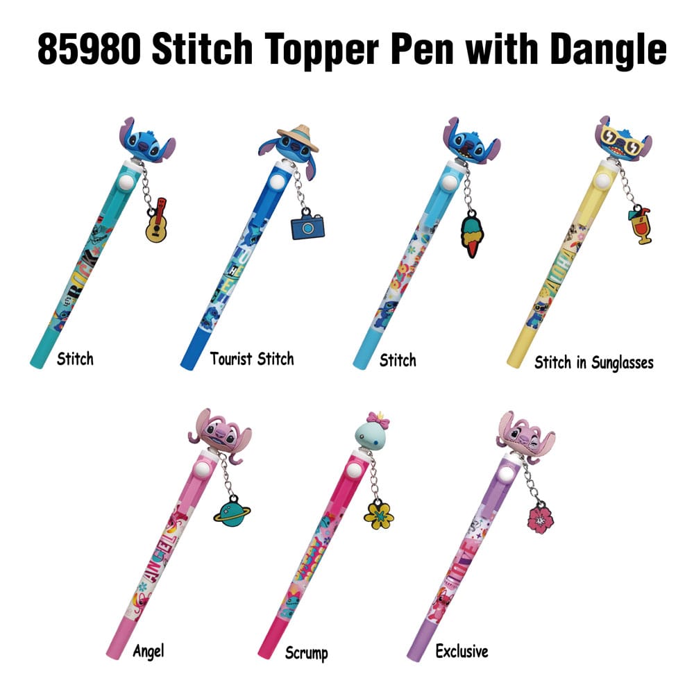 Lilo & Stitch 3D Head Topper Spinning Pen Stitch Display (12)