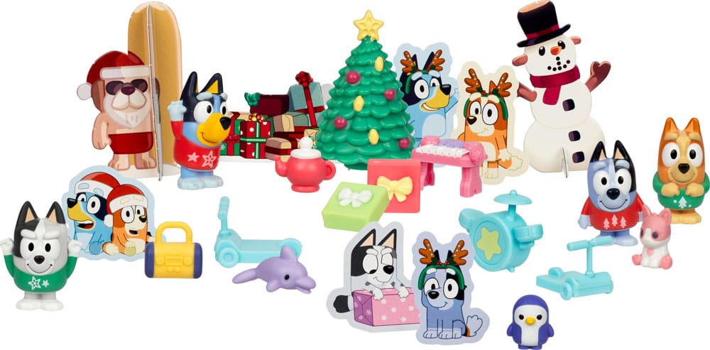 Bluey Advent Calendar Mini Figures
