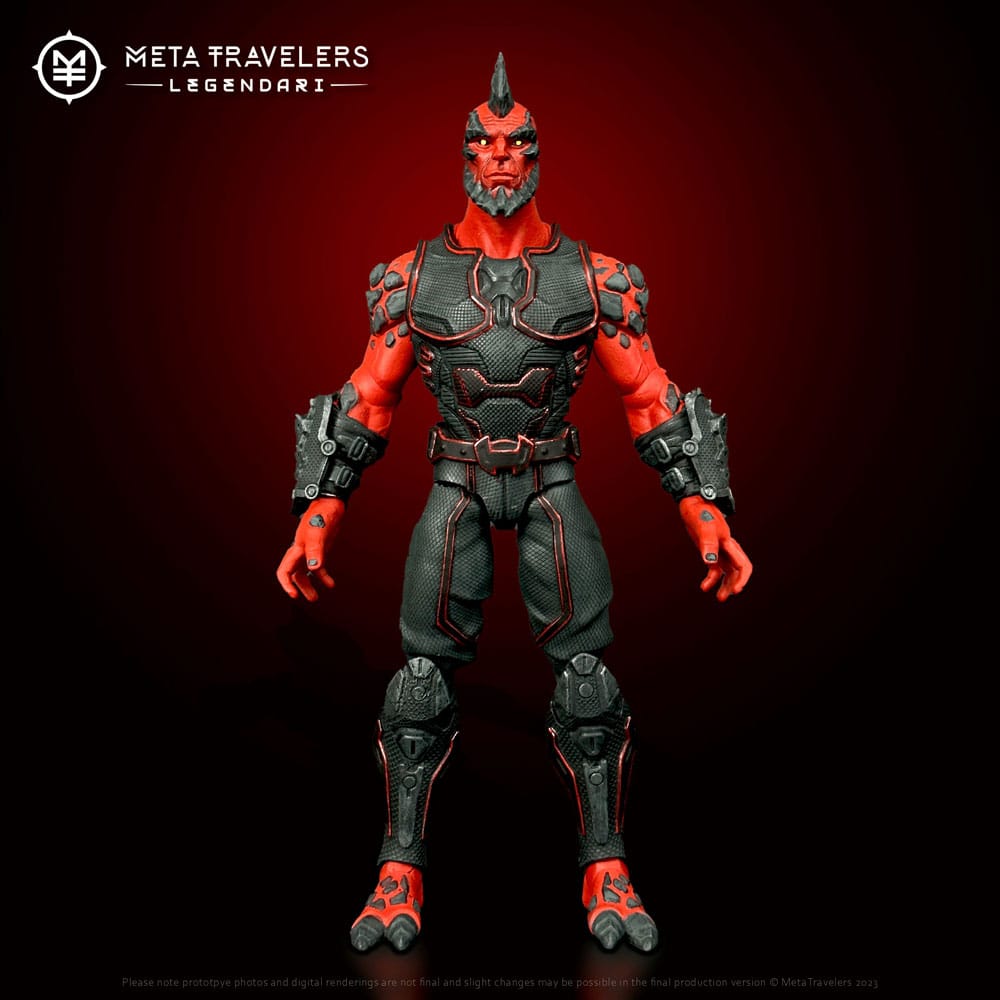 Legendari Crimson Enforcer 18 cm 1/10 Action Figure