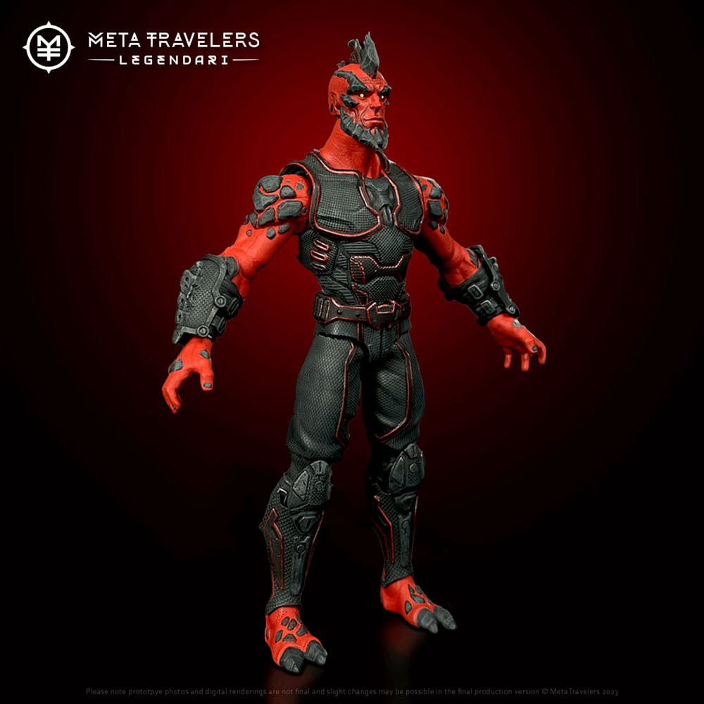 Legendari Crimson Enforcer 18 cm 1/10 Action Figure