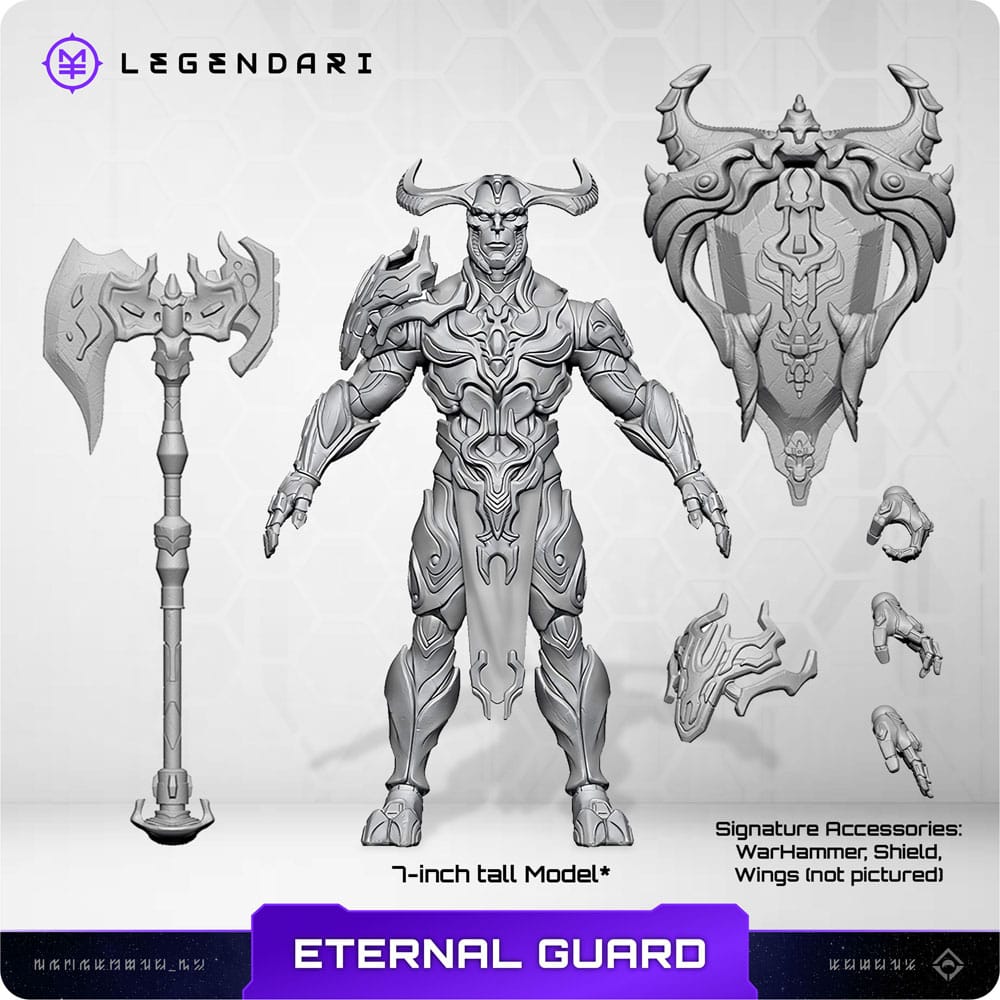 Legendari Eternal Guard 18 cm 1/10 Action Figure