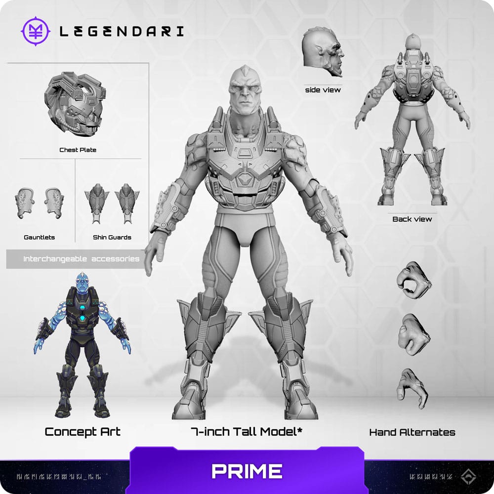 Legendari Prime 18 cm 1/10 Action Figure