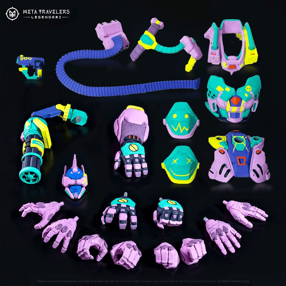 Legendari Quik Jak 18 cm 1/10 Action Figure