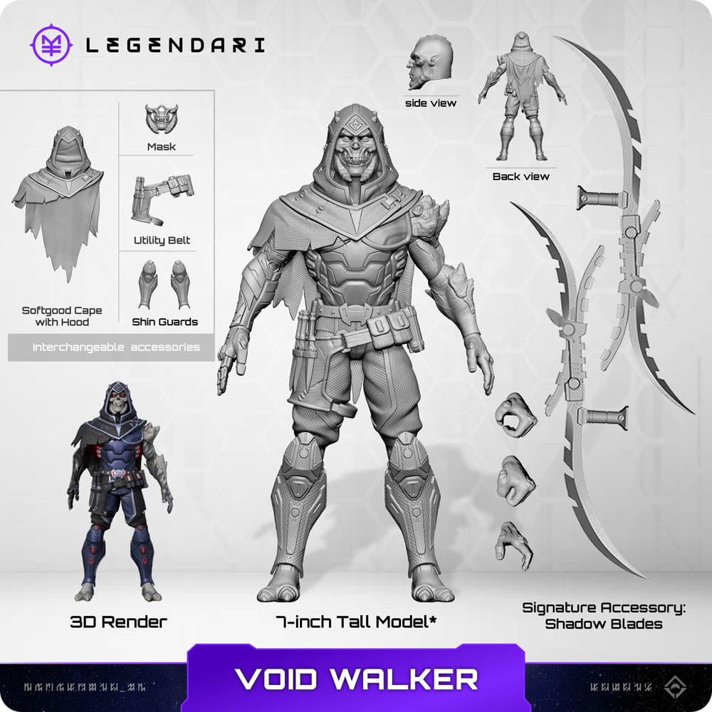 Legendari Voidwalker 18 cm 1/10 Action Figure