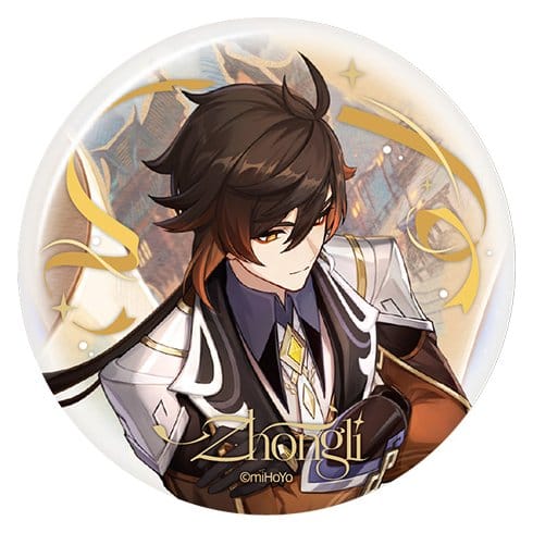 Genshin Impact Anniversary Celebration Series Pin Badge Zhongli 6th Anniversary 7 cm