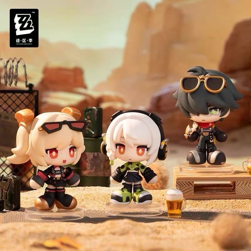 Zenless Zone Zero PVC Mini Figures Tiny Agents 8-10 cm Blind Box Display (12)