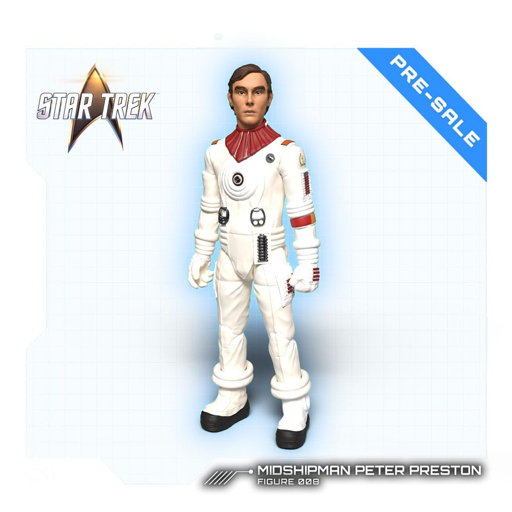 Star Trek II: The Wrath of Khan Action Figure 1/12 Peter Preston 16 cm