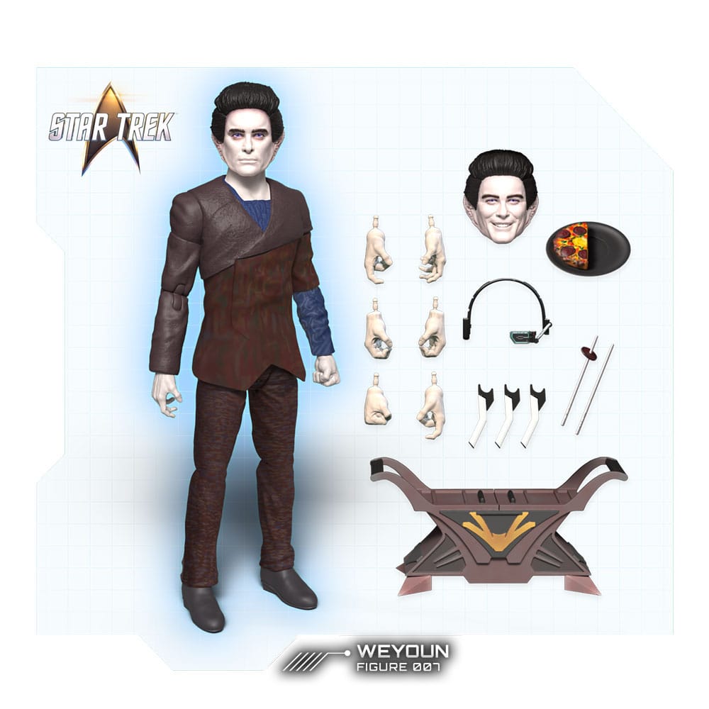 Star Trek: Deep Space Nine Action Figure 1/12 Weyoun 16 cm