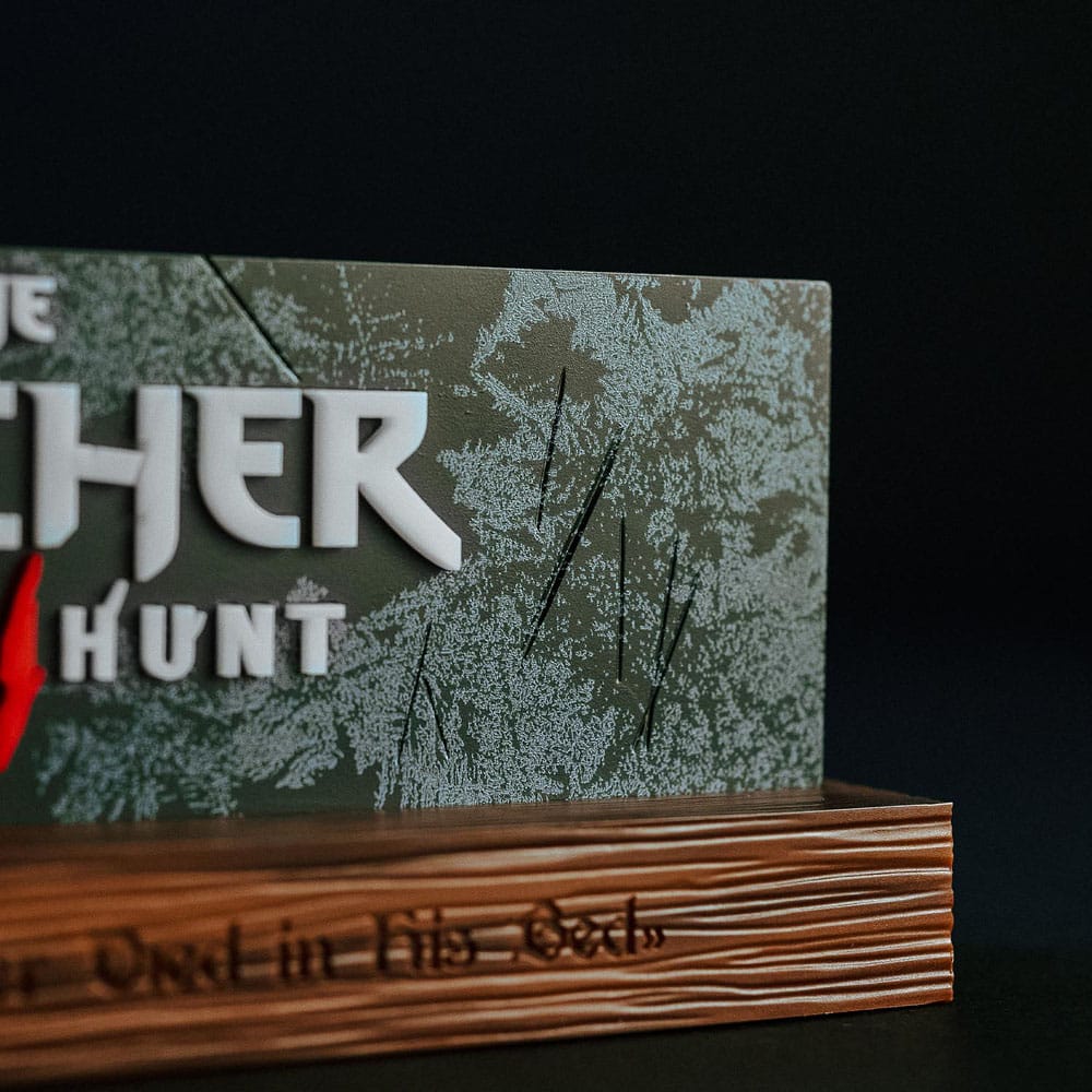 The Witcher 3 Wild Hunt LED-Light Logo 22 cm
