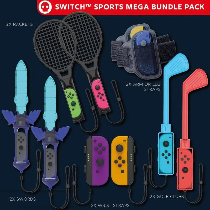 Nintendo Switch Accessory Set Sports Pack