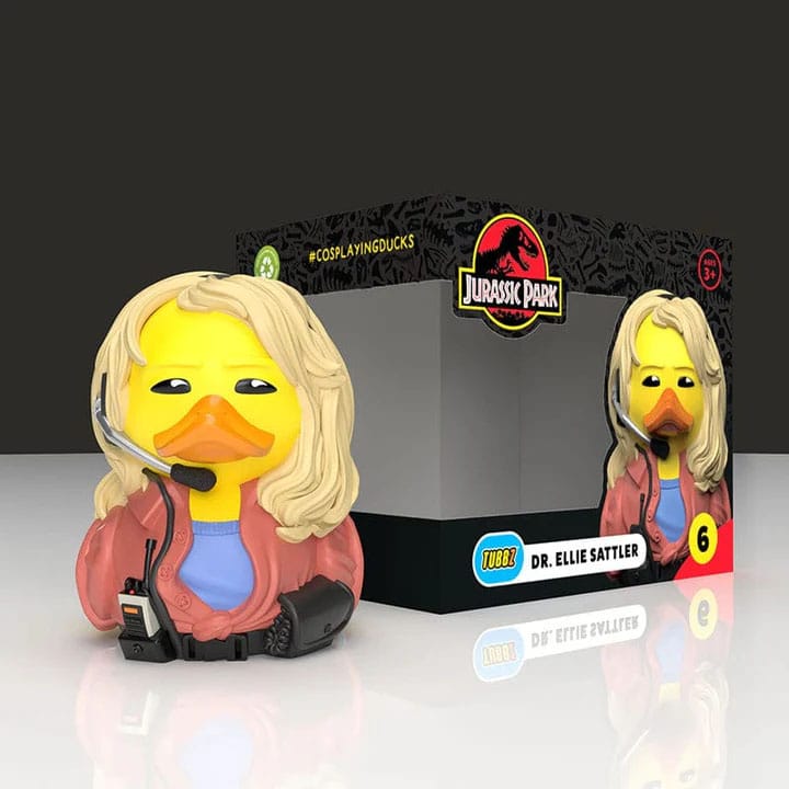 Jurassic Park Tubbz PVC Figure Dr. Ellie Sattler Boxed Edition 10 cm