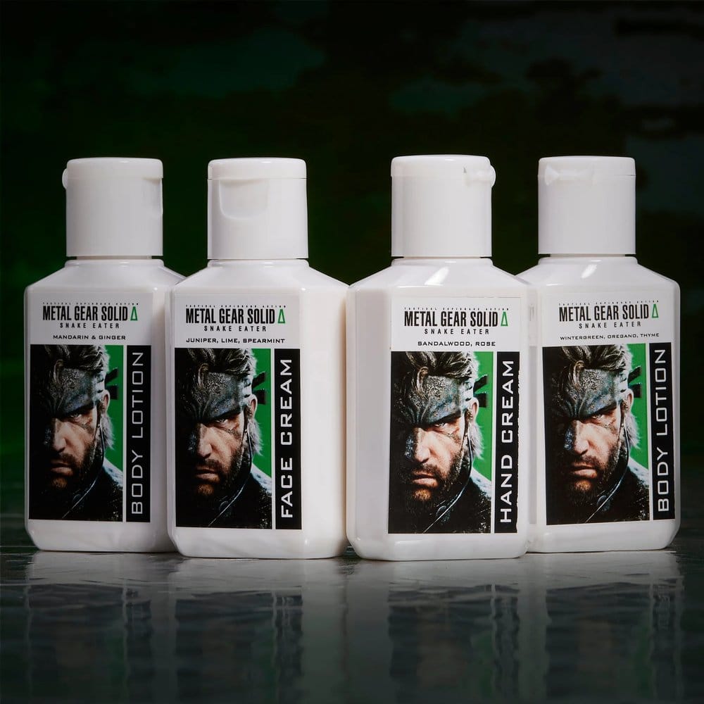 Metal Gear Solid Gift Set Body Lotion
