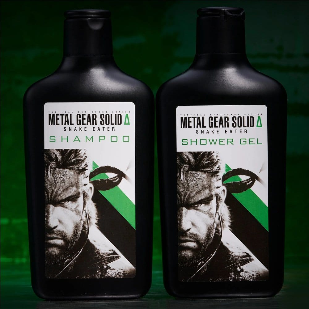 Metal Gear Solid Gift Set Shower Gel & Shampoo