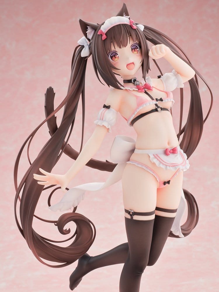 Nekopara PVC Figure 1/5.5 Chocola Micro Bikini Maid -STD Edition- 30 cm