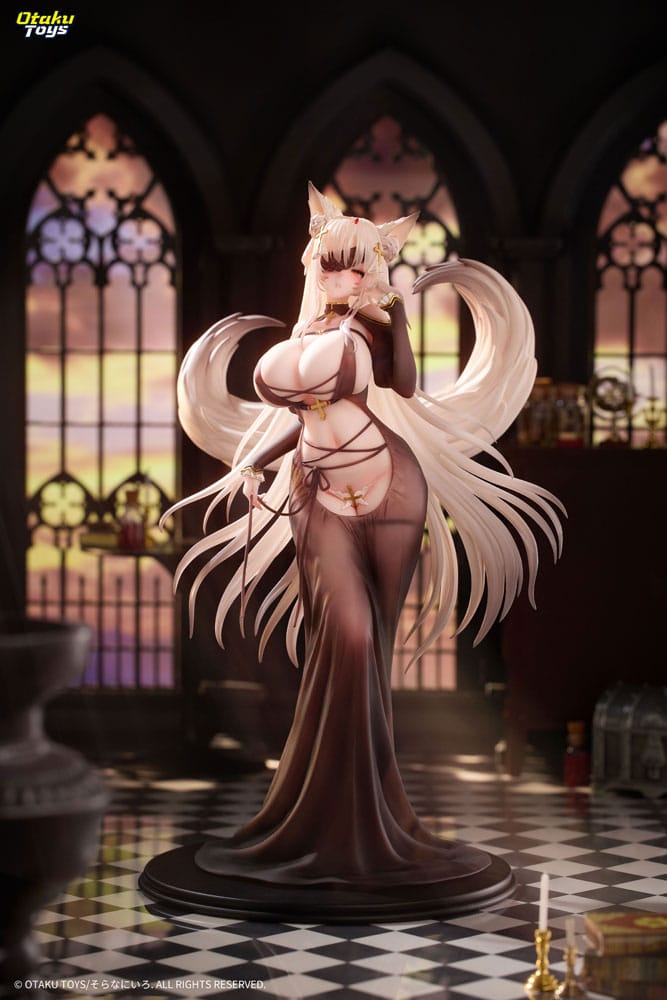 Original Character PVC Statue 1/6 The Fox Spirits Sister Illustrated by Sorananiiro Deluxe Edition 30 cm