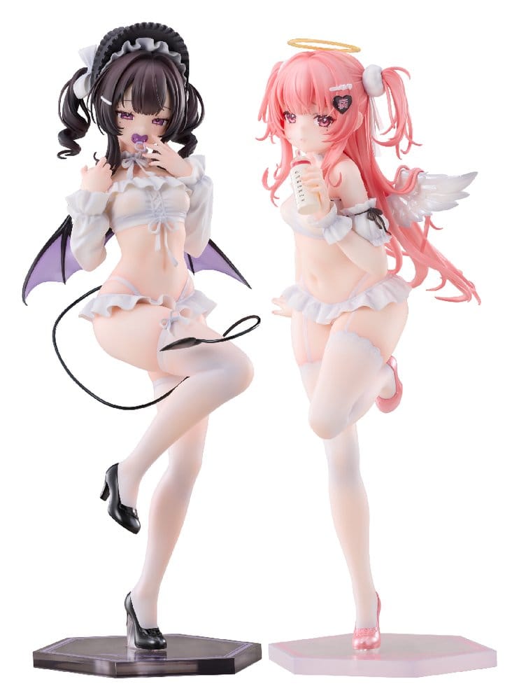 Original Character PVC Figures 1/6 2-Pack Shino & Aimu Illustrated by RIKO 30 cm