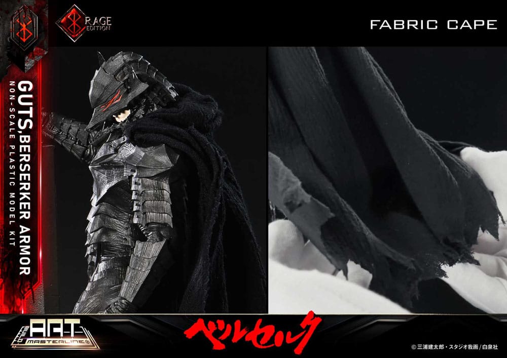 Berserk Plastic Build Art Masterline Model Kit Guts Berserker Armor Rage 30 cm