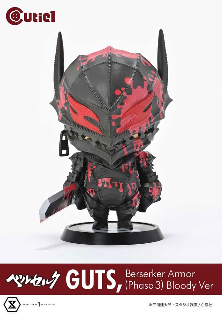 Berserk Cutie1 Guts Berserker Armor (Phase 3) Bloody Ver. 12 cm PVC Figure