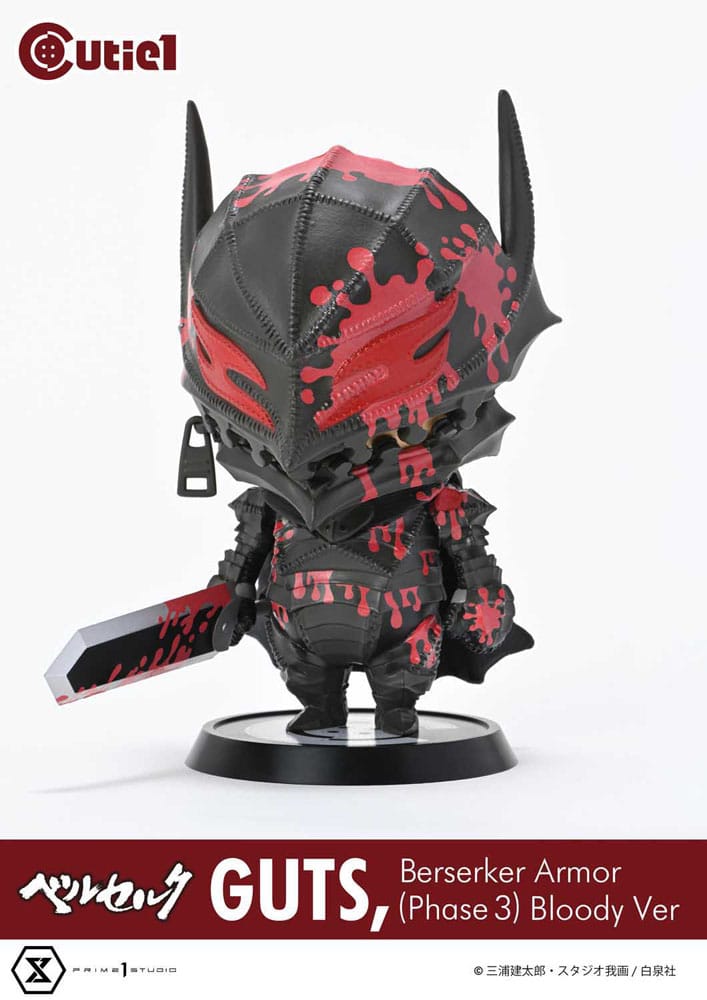 Berserk Cutie1 Guts Berserker Armor (Phase 3) Bloody Ver. 12 cm PVC Figure