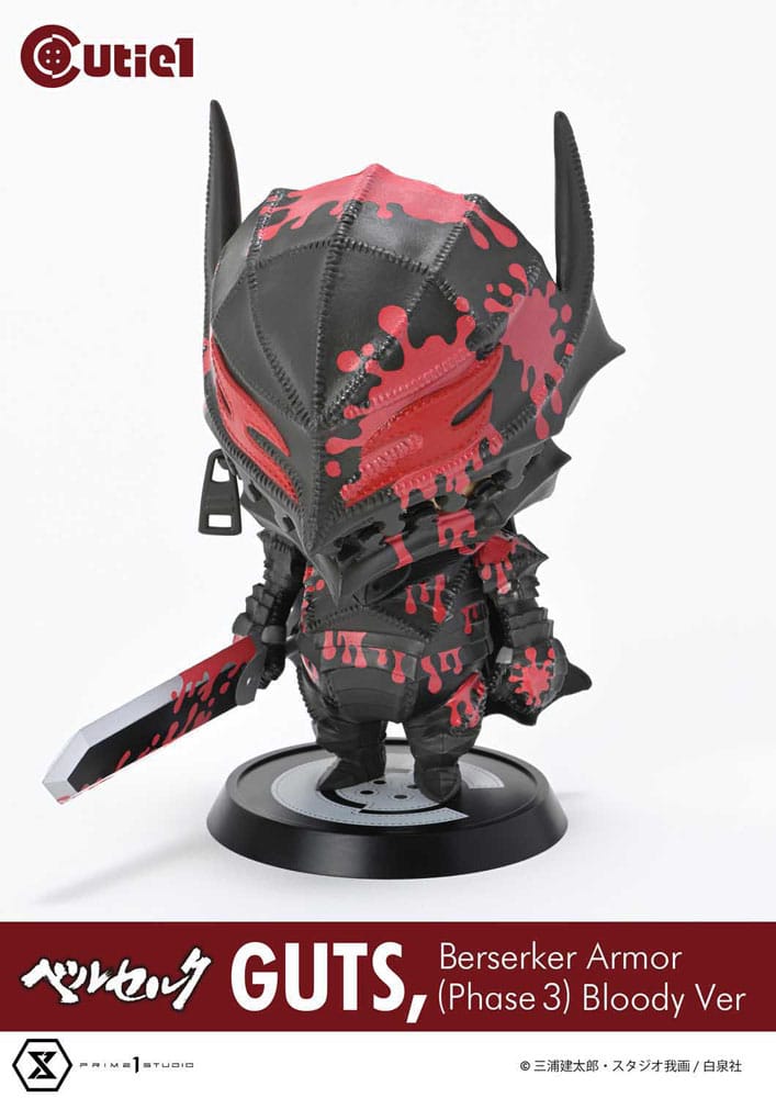 Berserk Cutie1 Guts Berserker Armor (Phase 3) Bloody Ver. 12 cm PVC Figure