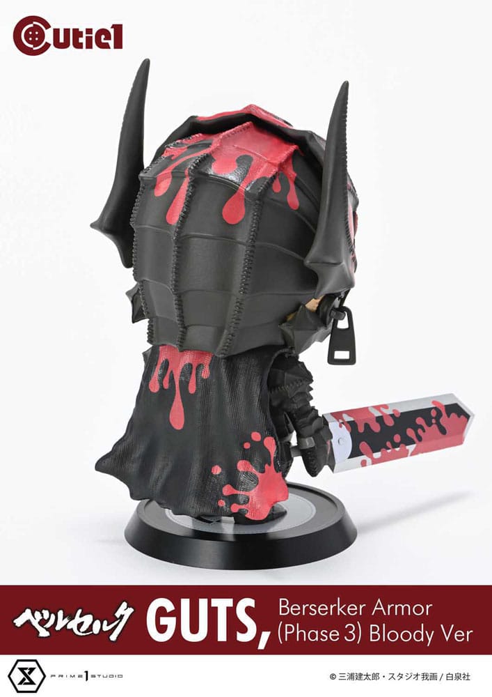 Berserk Cutie1 Guts Berserker Armor (Phase 3) Bloody Ver. 12 cm PVC Figure