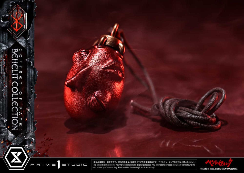 Berserk Life Scale Statues Behelit Skull 20 cm