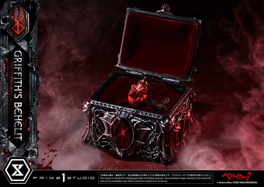 Berserk Life Scale Statue Griffith's Behelit 6 cm