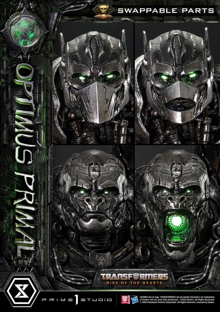 Transformers: Rise of the Beasts Museum Optimus Primal 72 cm Ultimate Bonus Version Masterline Statue