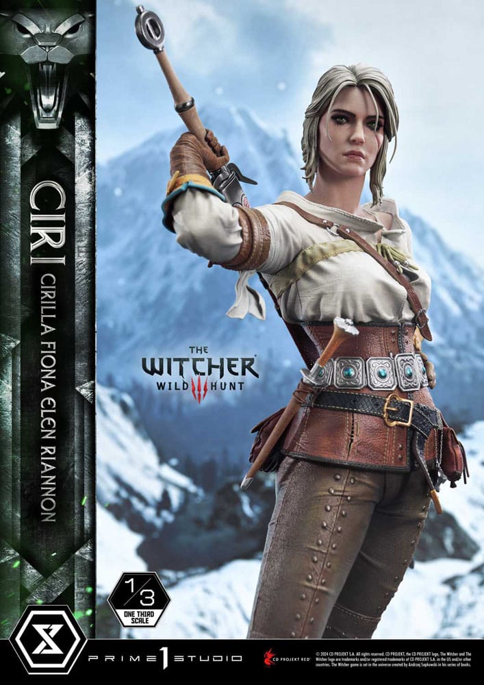 The Witcher 3 Wild Hunt Ciri Fiona Elen Riannon 81 cm 1/3 Museum Masterline Statue