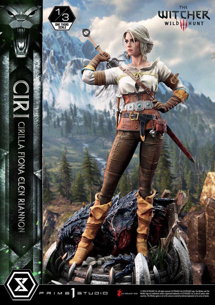 The Witcher 3 Wild Hunt Ciri Fiona Elen Riannon 81 cm 1/3 Museum Masterline Statue