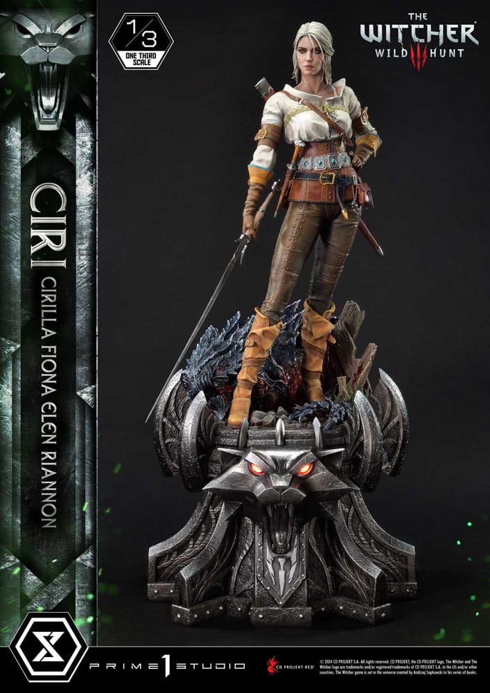 The Witcher 3 Wild Hunt Ciri Fiona Elen Riannon 81 cm 1/3 Museum Masterline Statue