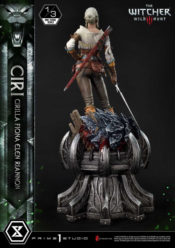 The Witcher 3 Wild Hunt Ciri Fiona Elen Riannon 81 cm 1/3 Museum Masterline Statue