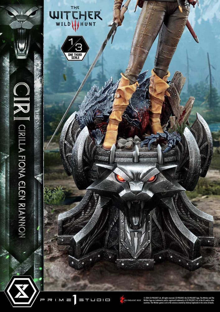 The Witcher 3 Wild Hunt Ciri Fiona Elen Riannon 81 cm 1/3 Museum Masterline Statue