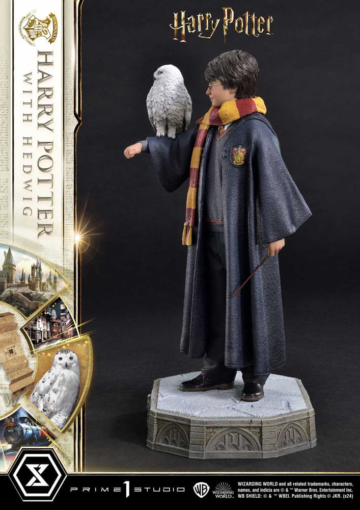Harry Potter Harry Potter with Hedwig 28cm 1/6 Scale Prime Collectibles Statue