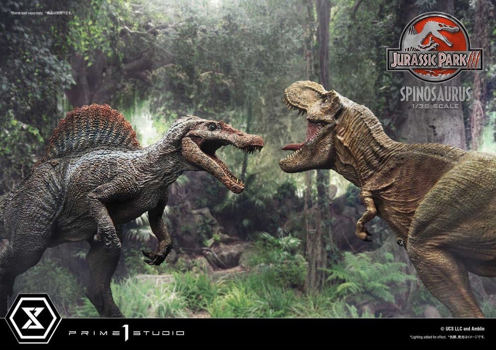 Jurassic Park III (Film) Prime Collectible Figures Statue 1/38 Spinosaurus 24 cm