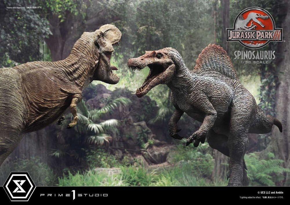 Jurassic Park III (Film) Prime Collectible Figures Statue 1/38 Spinosaurus 24 cm