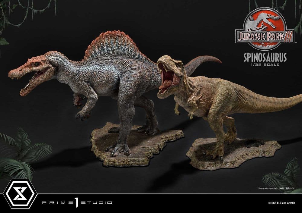 Jurassic Park III (Film) Prime Collectible Figures Statue 1/38 Spinosaurus 24 cm