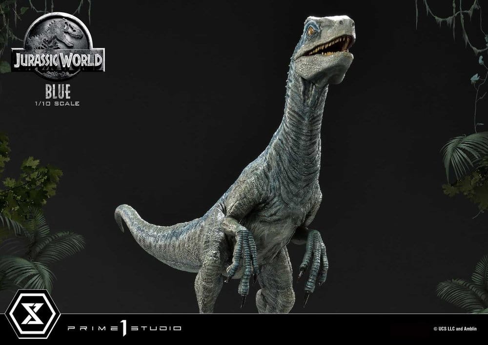 Jurassic World (Film) Prime Collectible Figures Statue 1/10 Blue 17 cm