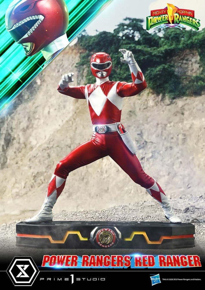 Mighty Morphin Power Rangers Premium Masterline Statue 1/4 Red Ranger 62 cm