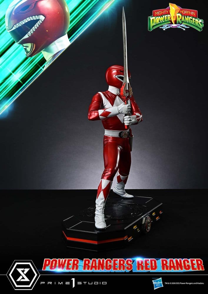 Mighty Morphin Power Rangers Premium Masterline Statue 1/4 Red Ranger 62 cm