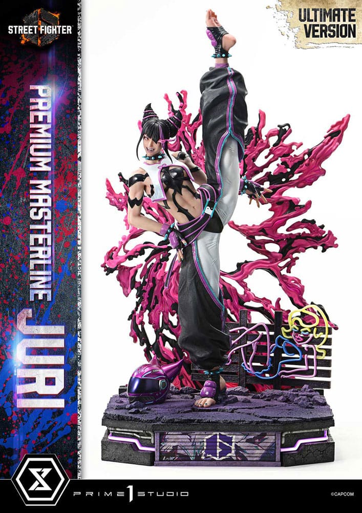 Street Fighter 6 Juri Ultimate Version 58 cm 1/4 Premium Masterline Series Statue