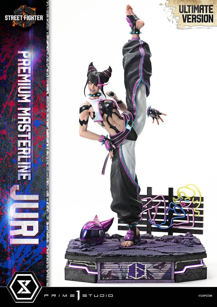Street Fighter 6 Juri Ultimate Version 58 cm 1/4 Premium Masterline Series Statue