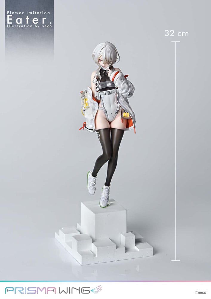 Flower Imitation Prisma Wing PVC Statue 1/7 Eater Illustration by neco 32 cm