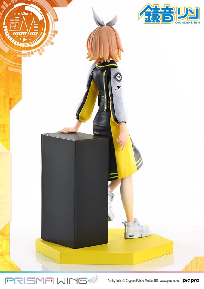 Vocaloid Piapro Characters Prisma Wing Kagamine Rin (Art by lack) 21 cm 1/7 PVC Statue