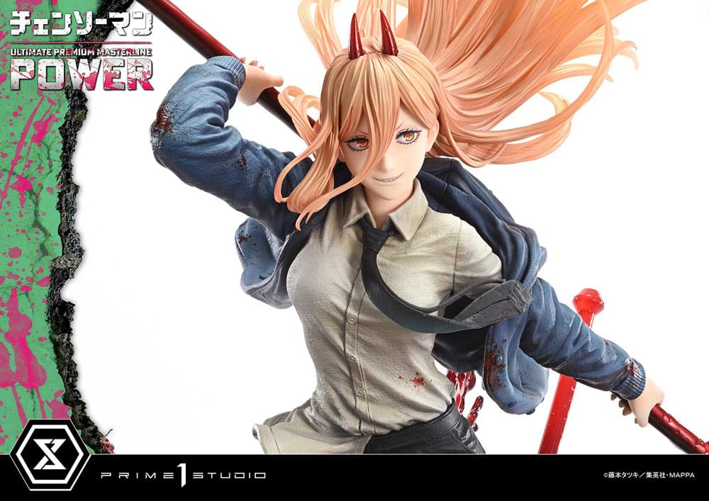 Chainsaw Man Ultimate Premium Masterline Series Power 66 cm 1/4 Deluxe Bonus Version Statue