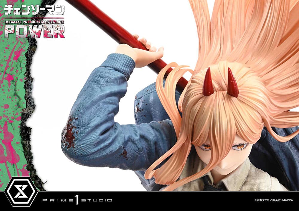 Chainsaw Man Ultimate Premium Masterline Series Power 66 cm 1/4 Deluxe Bonus Version Statue