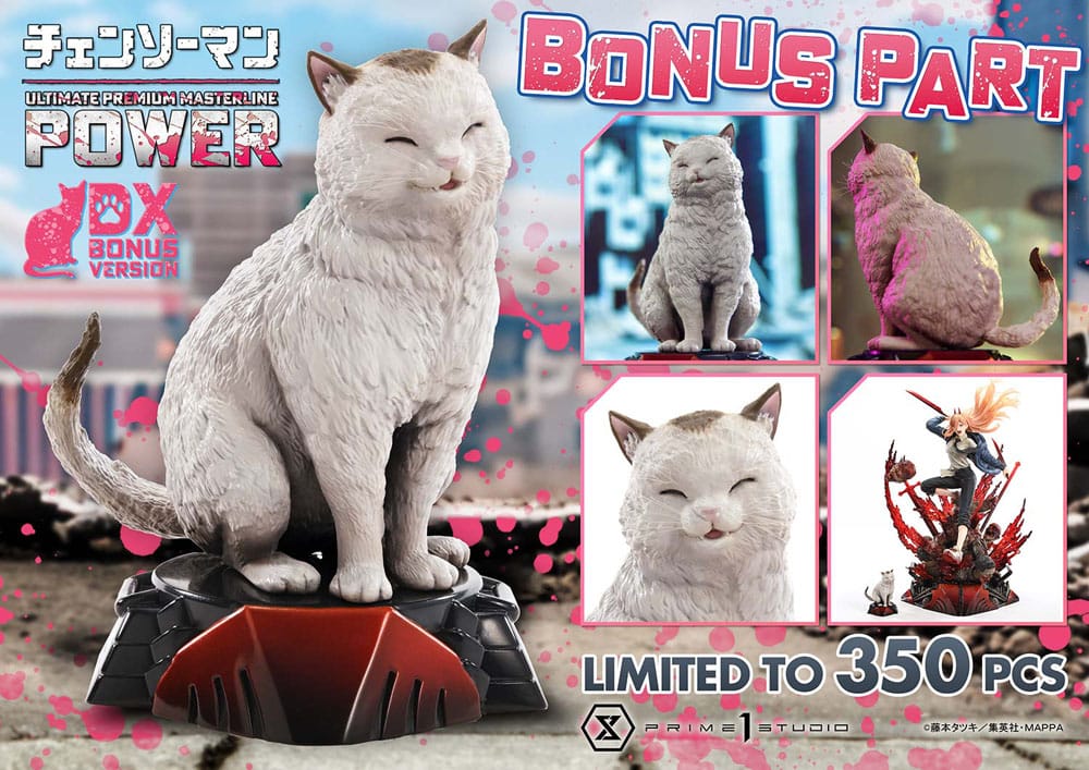 Chainsaw Man Ultimate Premium Masterline Series Power 66 cm 1/4 Deluxe Bonus Version Statue