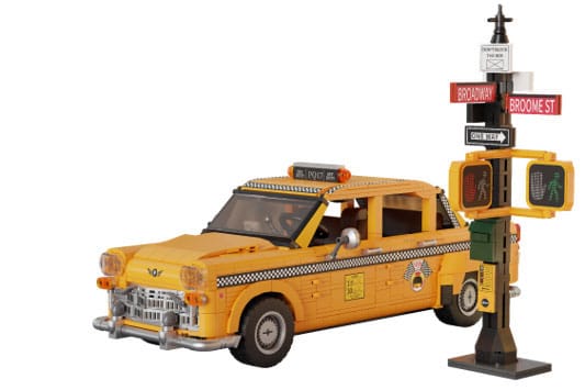 Original-Retro Series New York Yellow Cab Construction Set