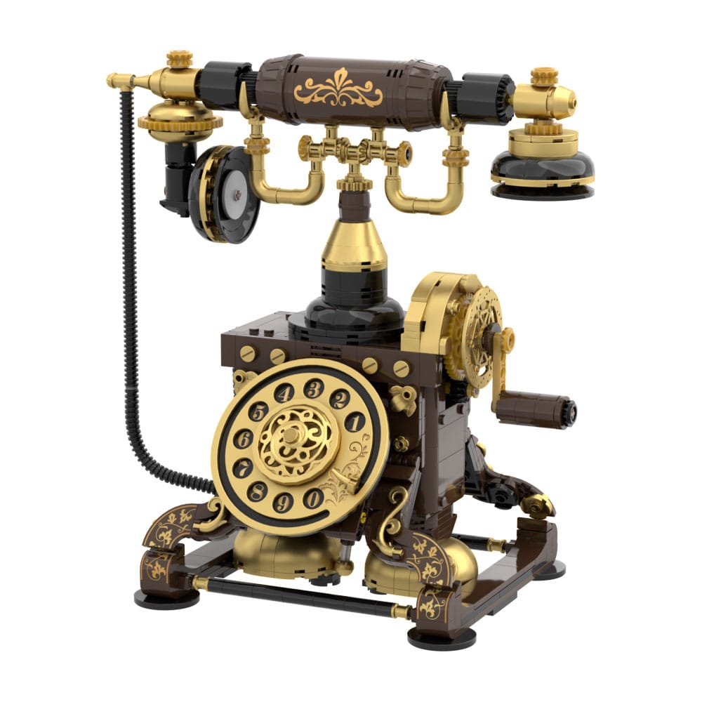 Original-Retro Series Retro Phone 26 cm Construction Set